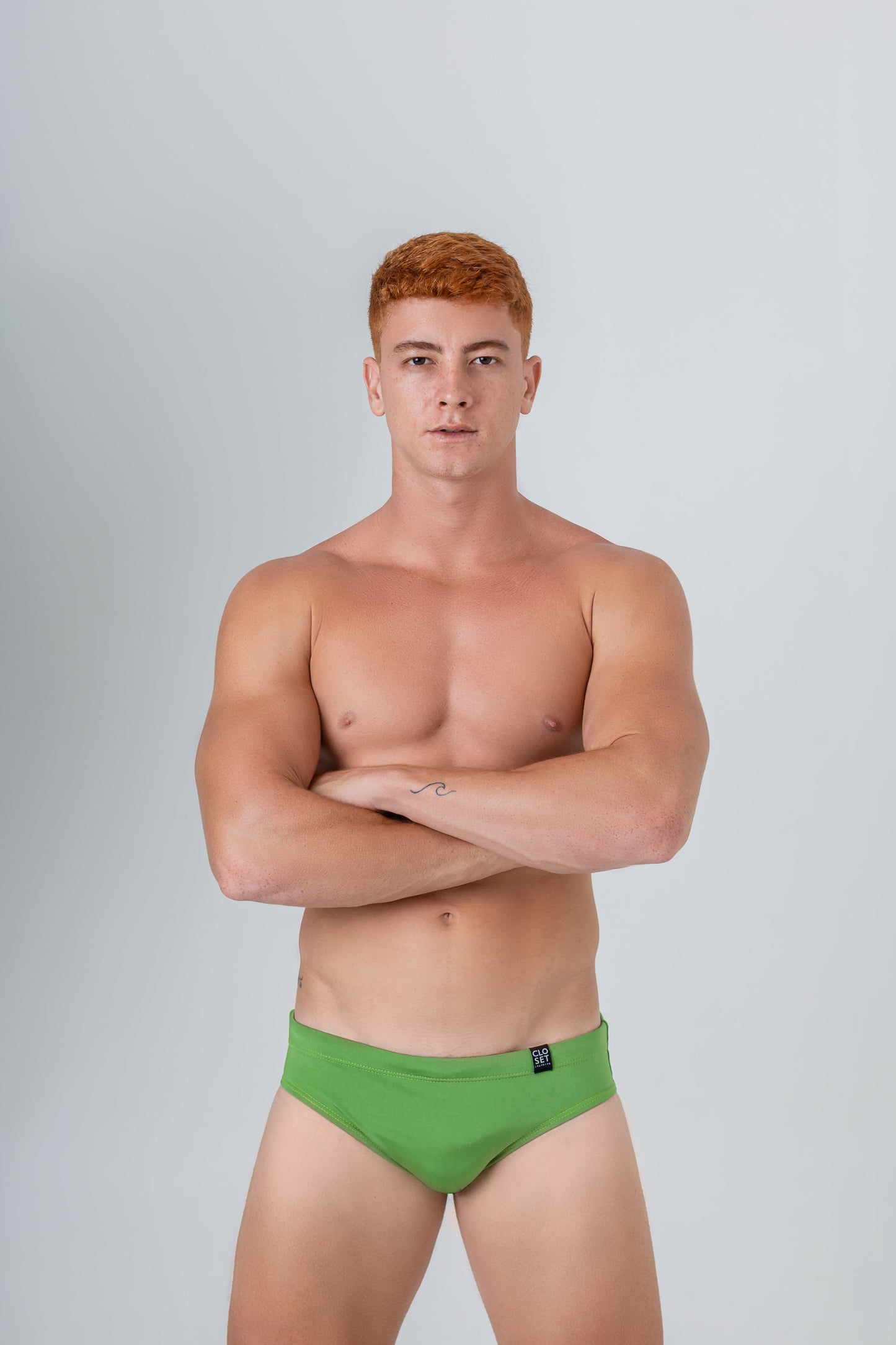 Brazilian Swim Brief – Verde Green