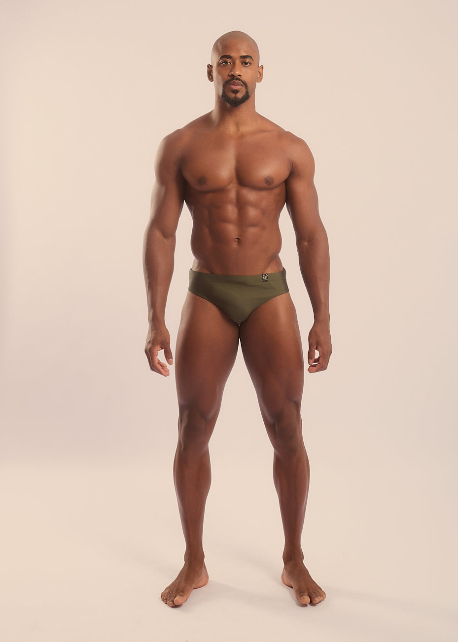 Brazilian Swim Brief Oliva – Slim cut