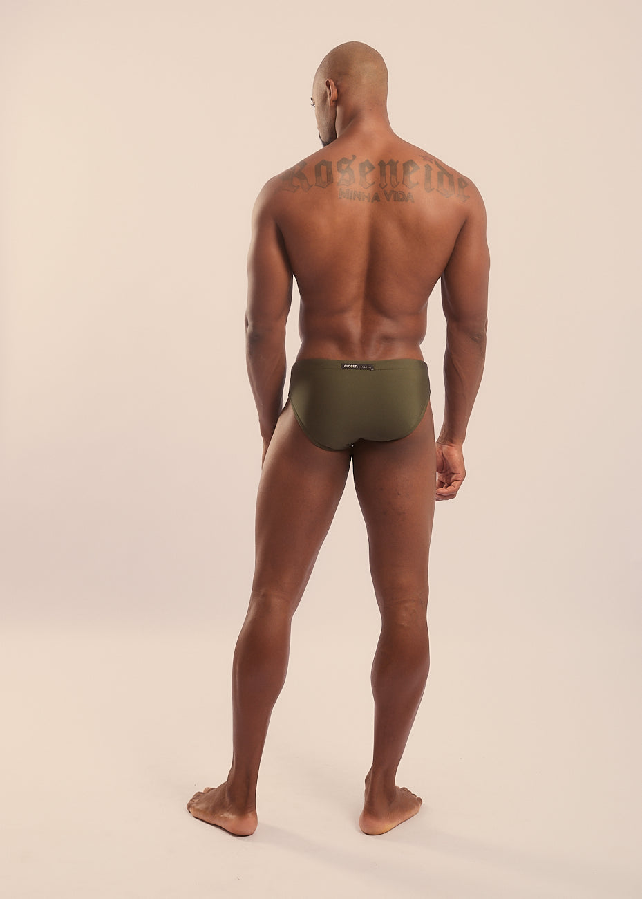Brazilian Swim Brief Oliva – Slim cut