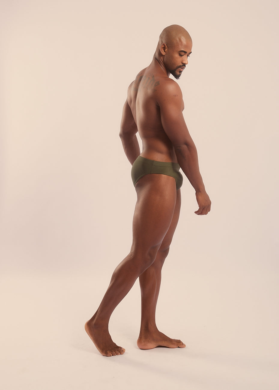 Brazilian Swim Brief Oliva – Slim cut