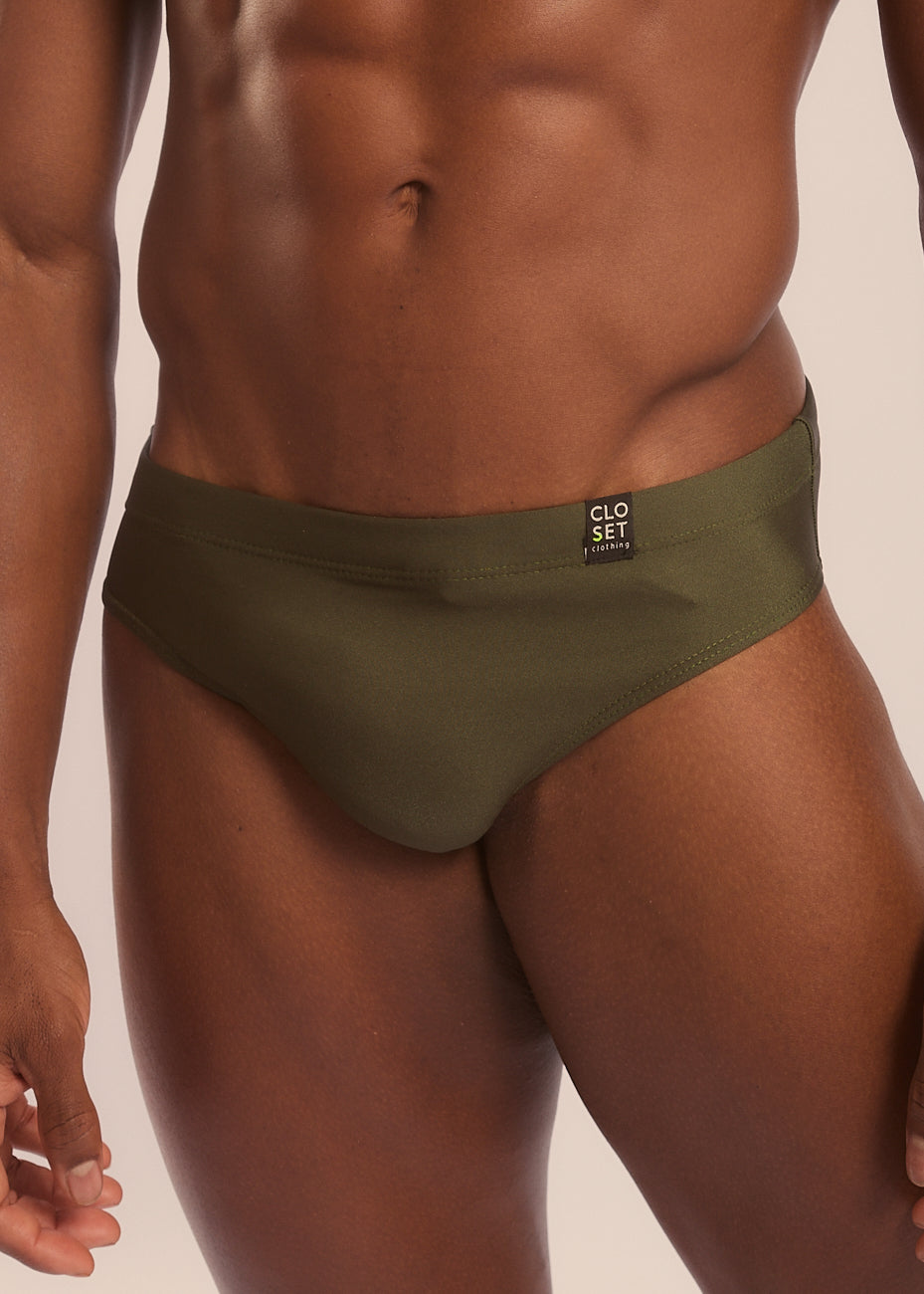 Brazilian Swim Brief Oliva – Slim cut